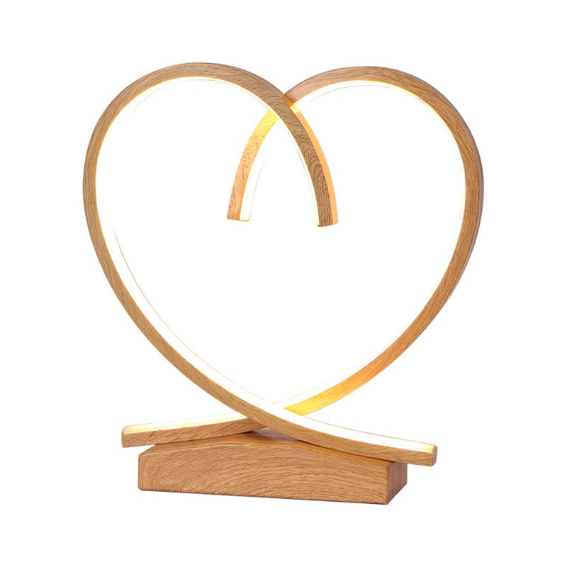 Lampe de Table Cœur – Éclairage Élégant pour Décoration Maison et Bureau