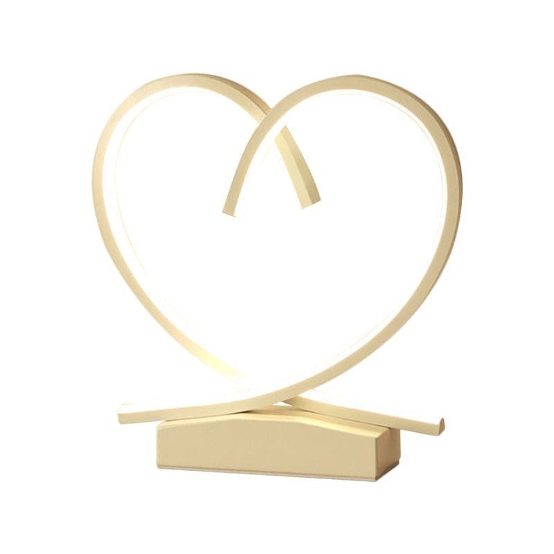 Lampe de Table Cœur – Éclairage Élégant pour Décoration Maison et Bureau