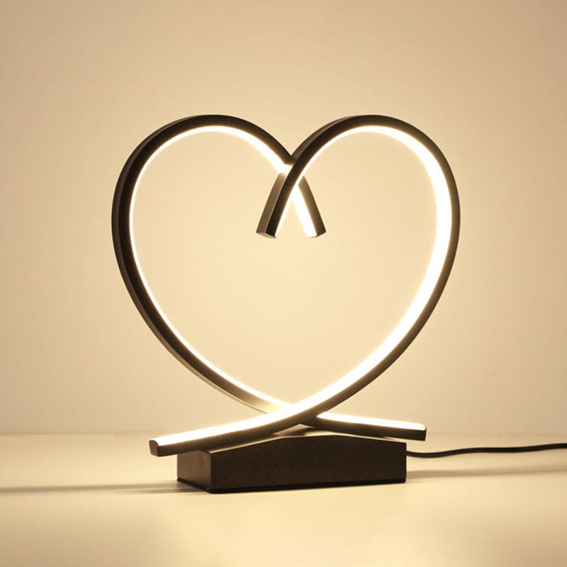 Lampe de Table Cœur – Éclairage Élégant pour Décoration Maison et Bureau
