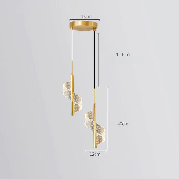 Suspension LED Maison Bureau – Lampe design moderne élégante et lumineuse