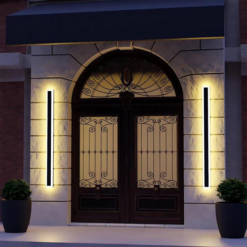 Lampe extérieure jardin – Éclairage moderne et écoénergétique pour balcon