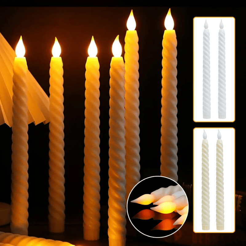 Bougies LED Tealight – Bougies décoratives 3D pour Noël et événements