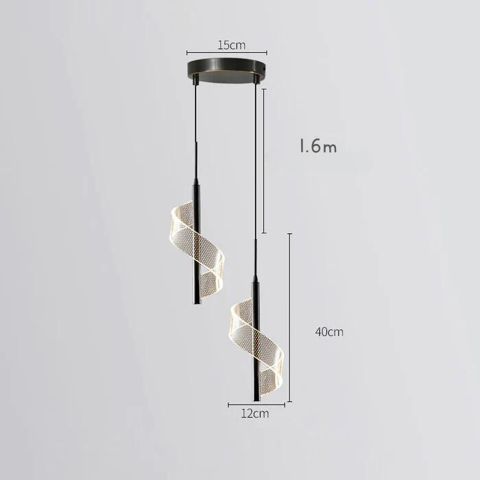 Suspension LED Maison Bureau – Lampe design moderne élégante et lumineuse