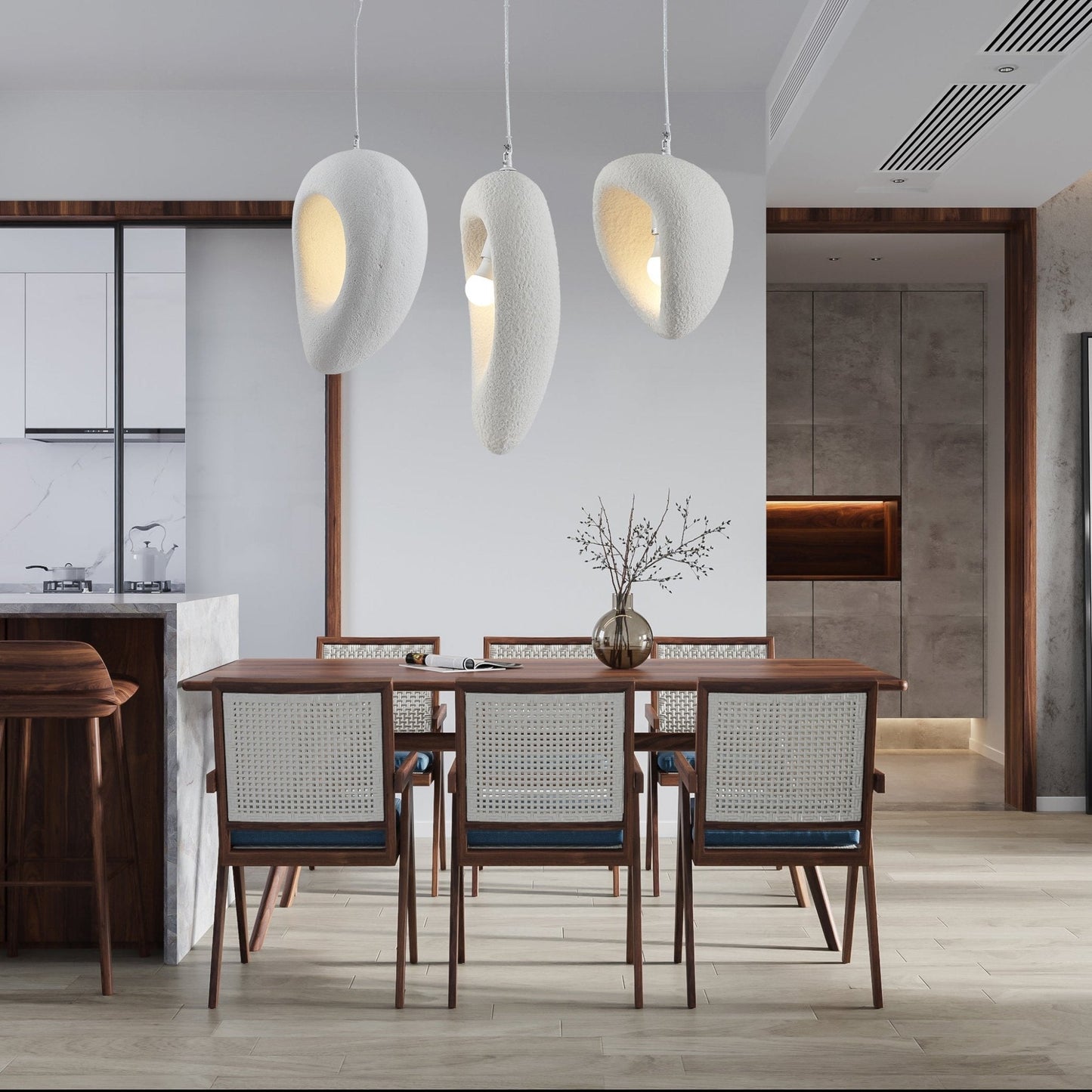 Suspension design moderne – Éclairage élégant pour maison et bureau