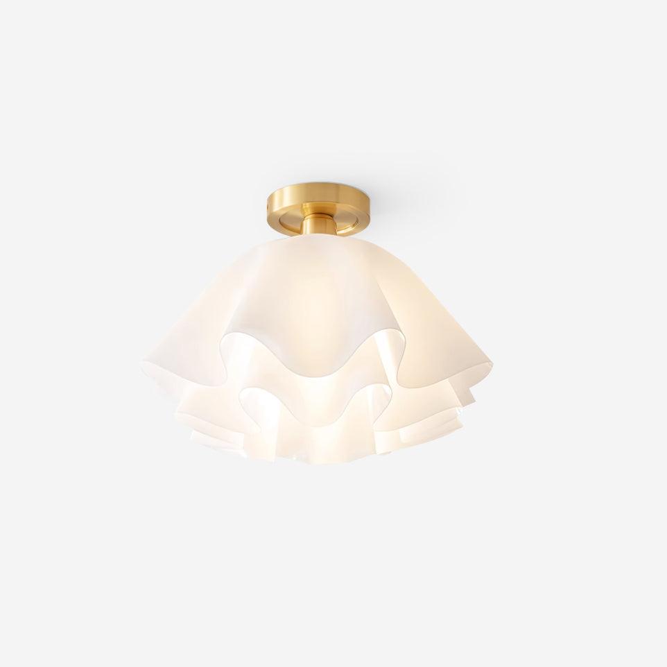 Lustre Acrylique Fleurs – Éclairage Élégant pour Salon et Décoration Intérieure