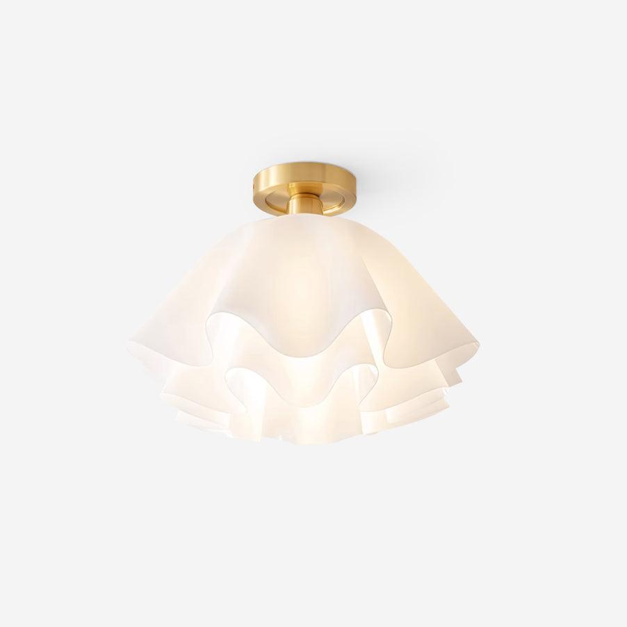 Lustre Acrylique Fleurs – Éclairage Élégant pour Salon et Décoration Intérieure