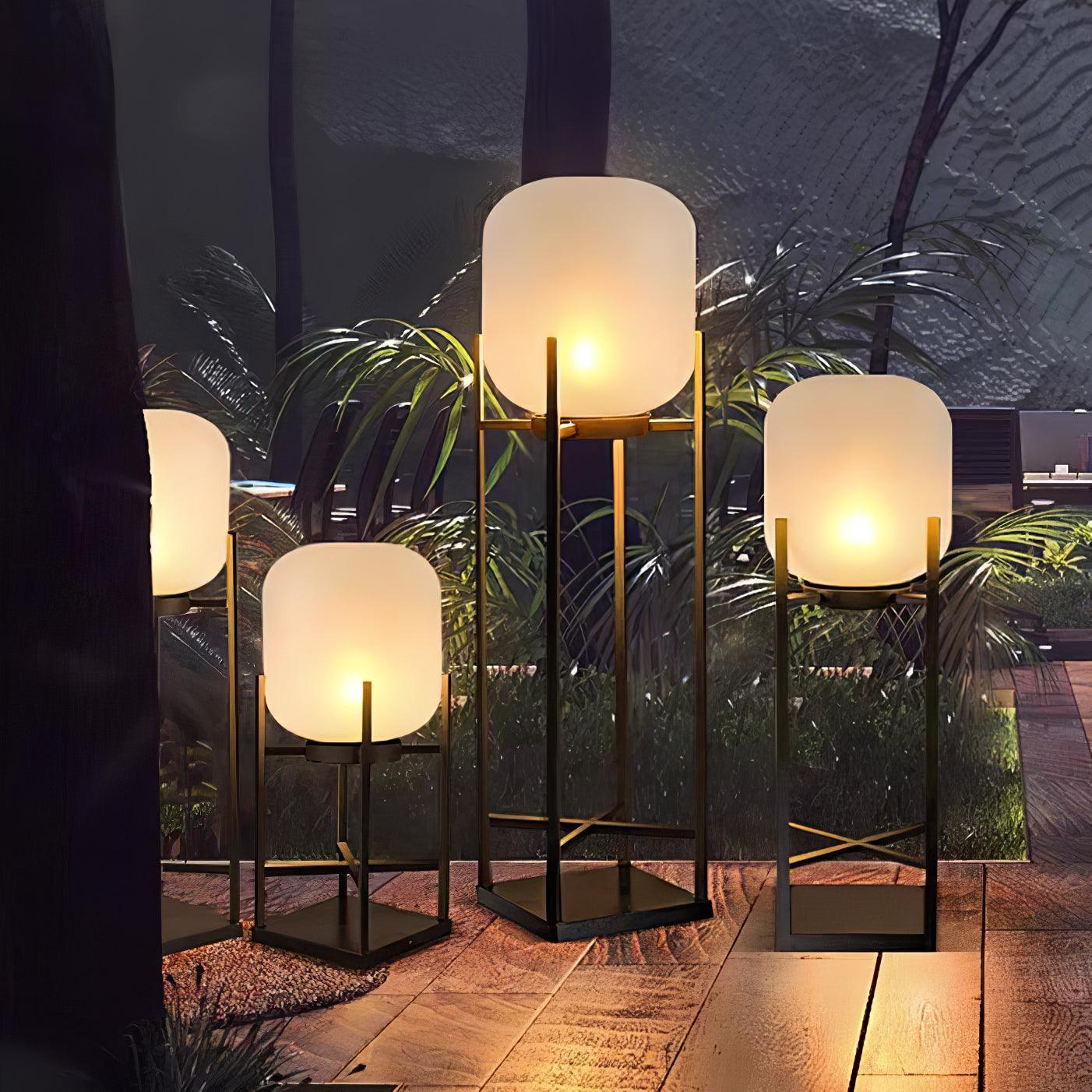 Lampe Solaire Jardin – Éclairage Élégant et Décor Extérieur Chic