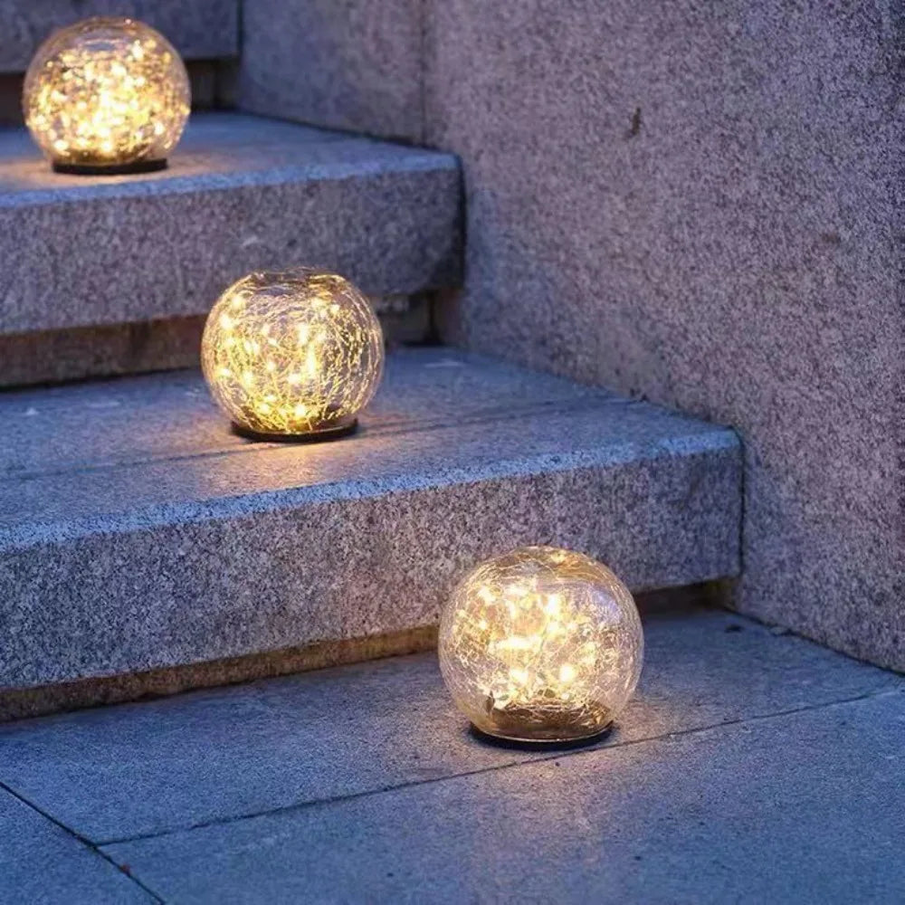 Lampe solaire jardin – Éclairage extérieur élégant pour patio et décoration
