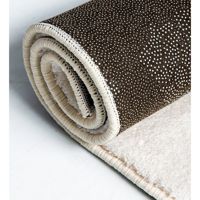 Tapis en peluche scandinave – Tapis doux pour salon, couloir et lounge
