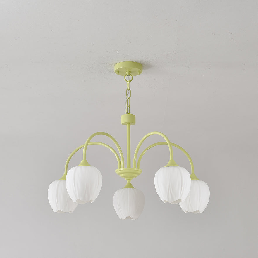 Chandelier design élégant – Luminaire moderne en cristal pour salon et salle à manger