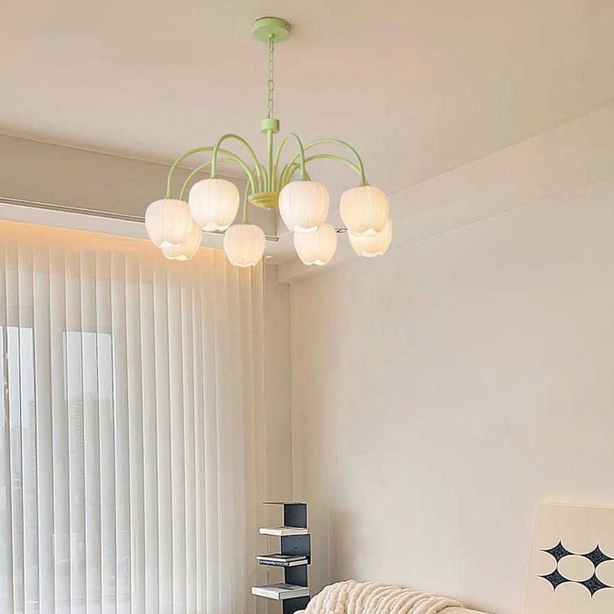 Chandelier design élégant – Luminaire moderne en cristal pour salon et salle à manger