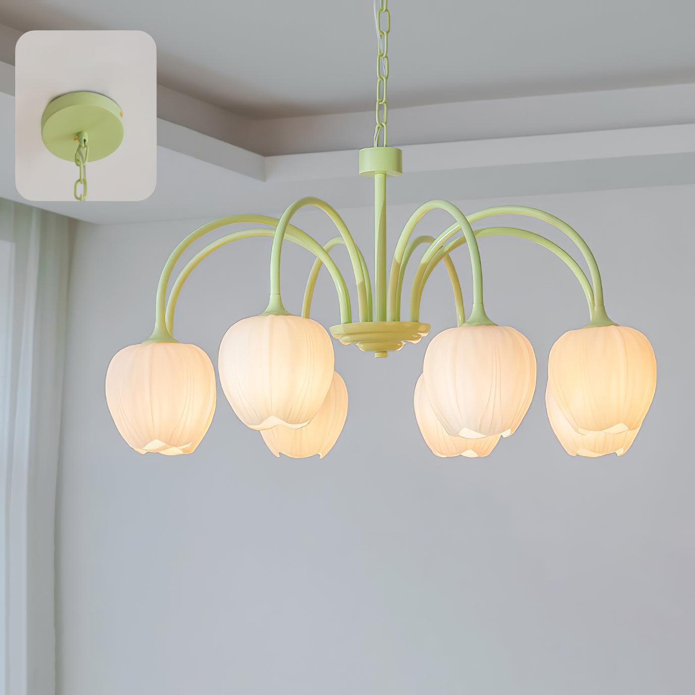 Chandelier design élégant – Luminaire moderne en cristal pour salon et salle à manger