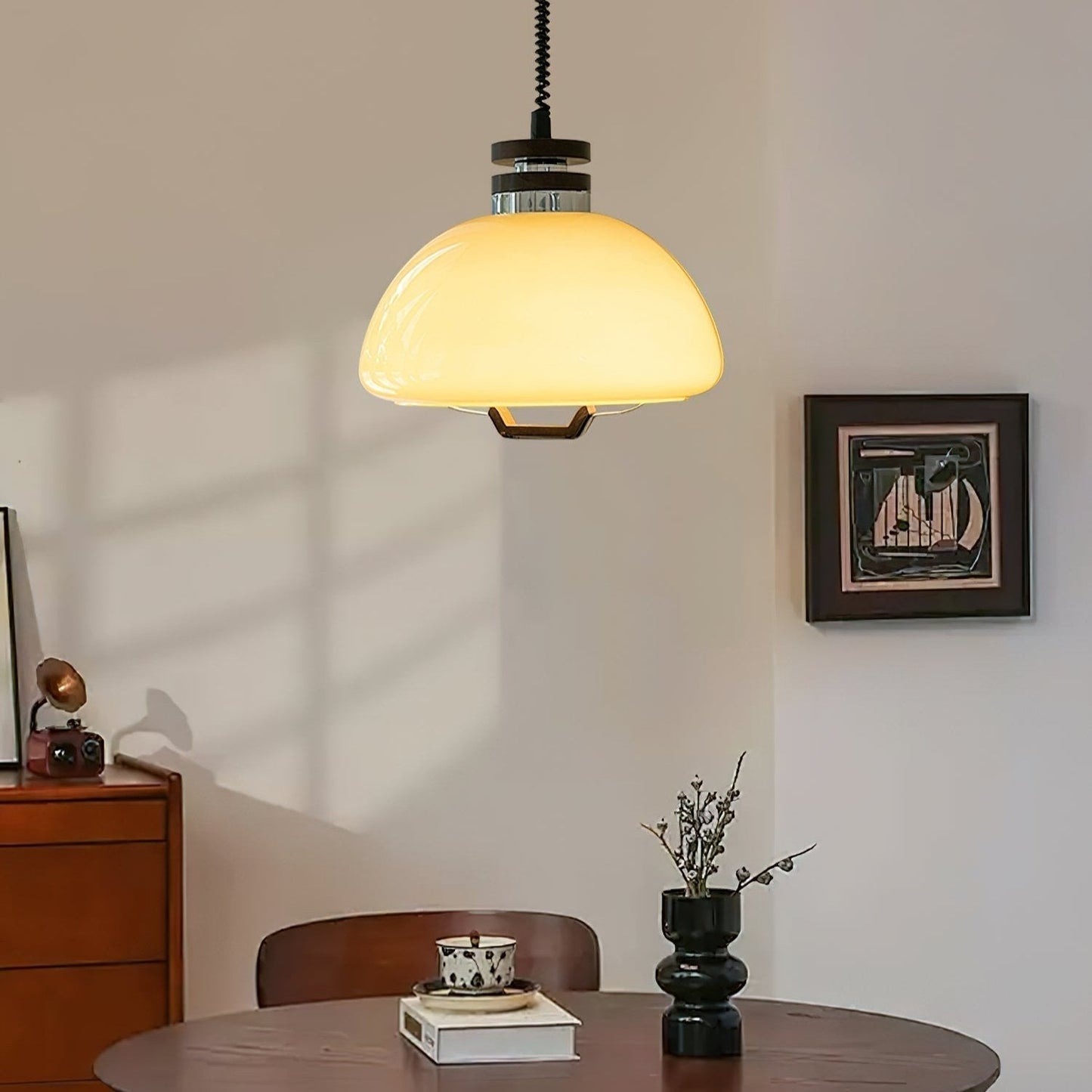 Lustre moderne design élégant – Lampe polyvalente pour maison et bureau