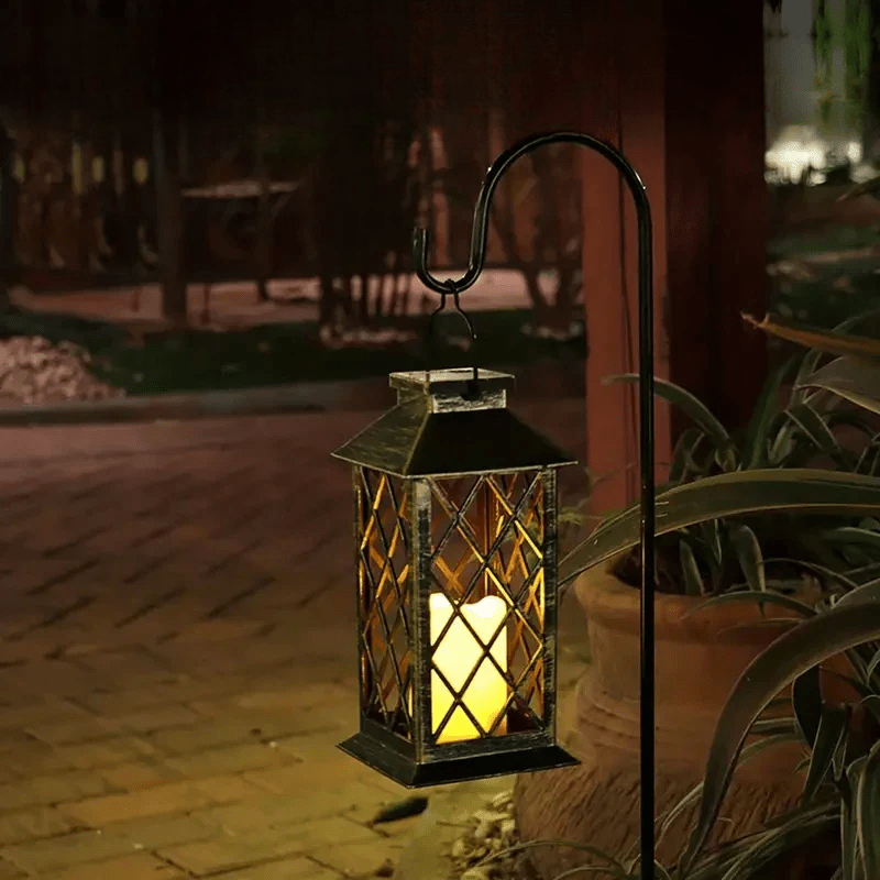 Lanterne de Jardin Extérieure – Lumière Décorative pour Patio et Ambiance
