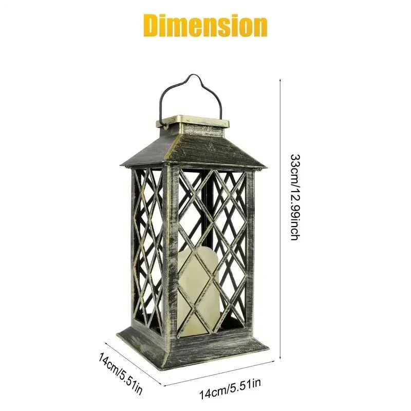 Lanterne de Jardin Extérieure – Lumière Décorative pour Patio et Ambiance
