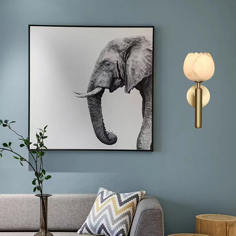 Applique Murale Élégante – Lampe Florale Romantique pour Décoration Intérieure