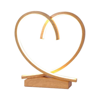 Lampe de Table Cœur – Éclairage Élégant pour Décoration Maison et Bureau