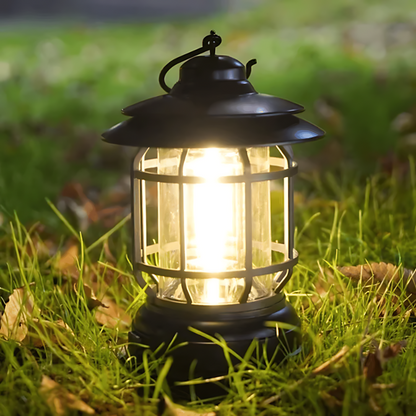 Lampe LED rétro portable – Éclairage élégant pour maison et bureau