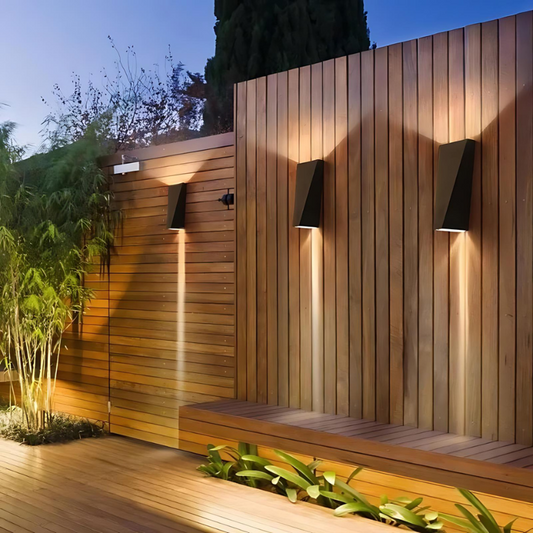 Lampe murale extérieure LED moderne – Éclairage élégant pour maison et jardin