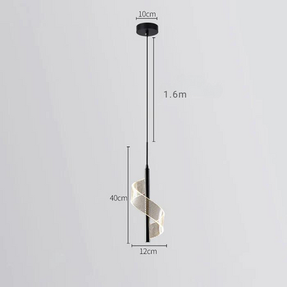 Suspension LED Maison Bureau – Lampe design moderne élégante et lumineuse