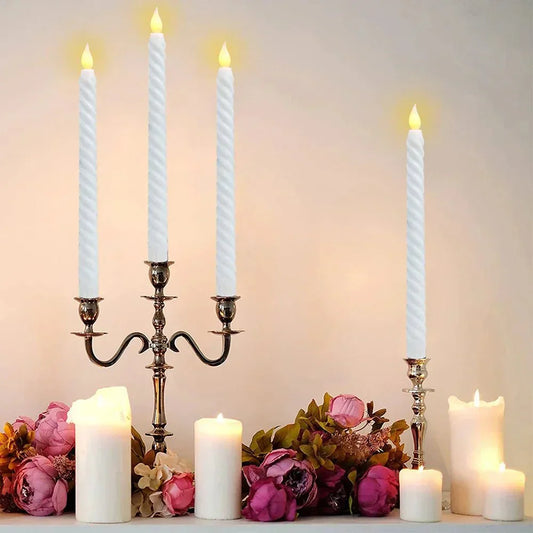 Bougies LED Tealight – Bougies décoratives 3D pour Noël et événements