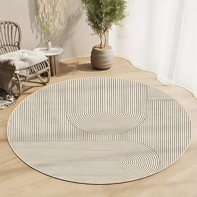 Tapis Antidérapant Maison Bureau – Tapis Durable Élégant Facile à Nettoyer