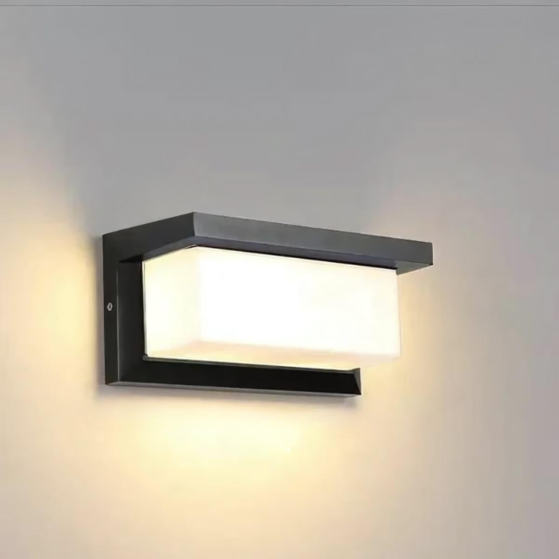 Lampe LED d'extérieur – Éclairage étanche IP65 avec détection de mouvement économe