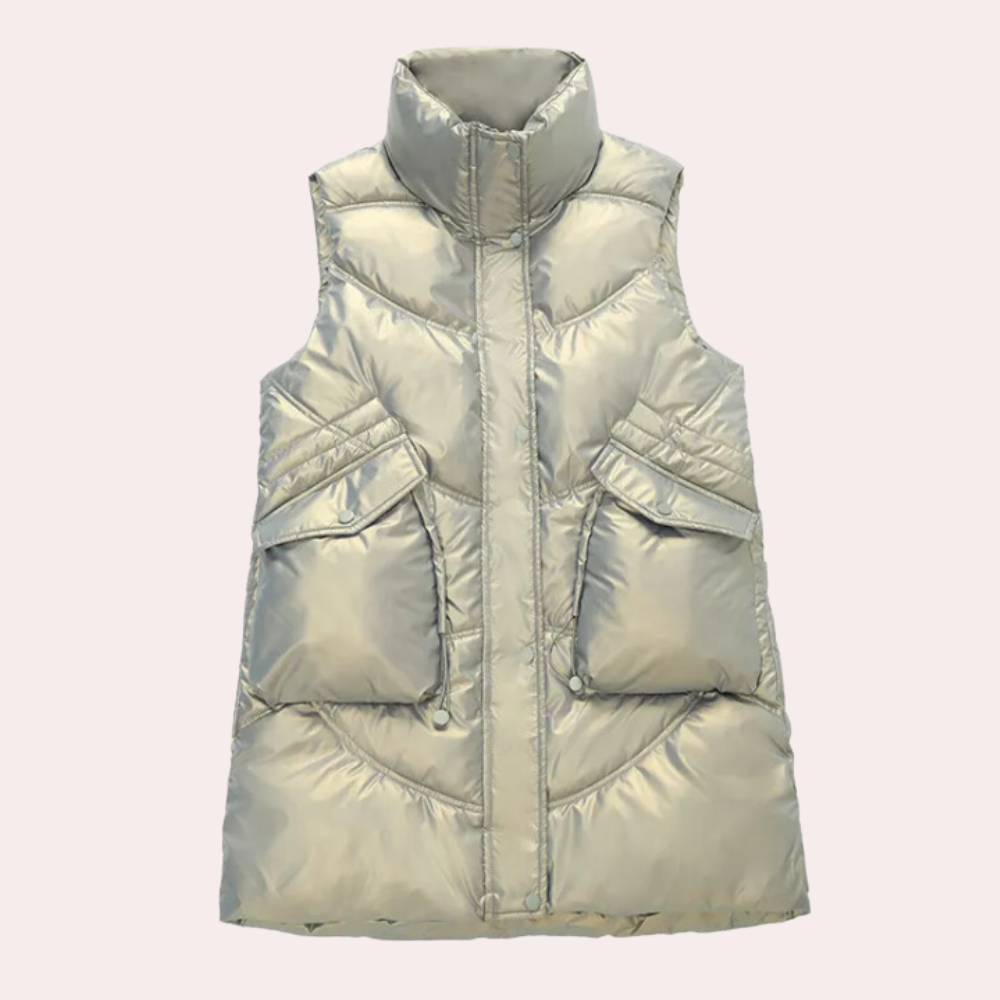 Gilet d'hiver femme – Veste chaude et élégante en laine pour saison froide