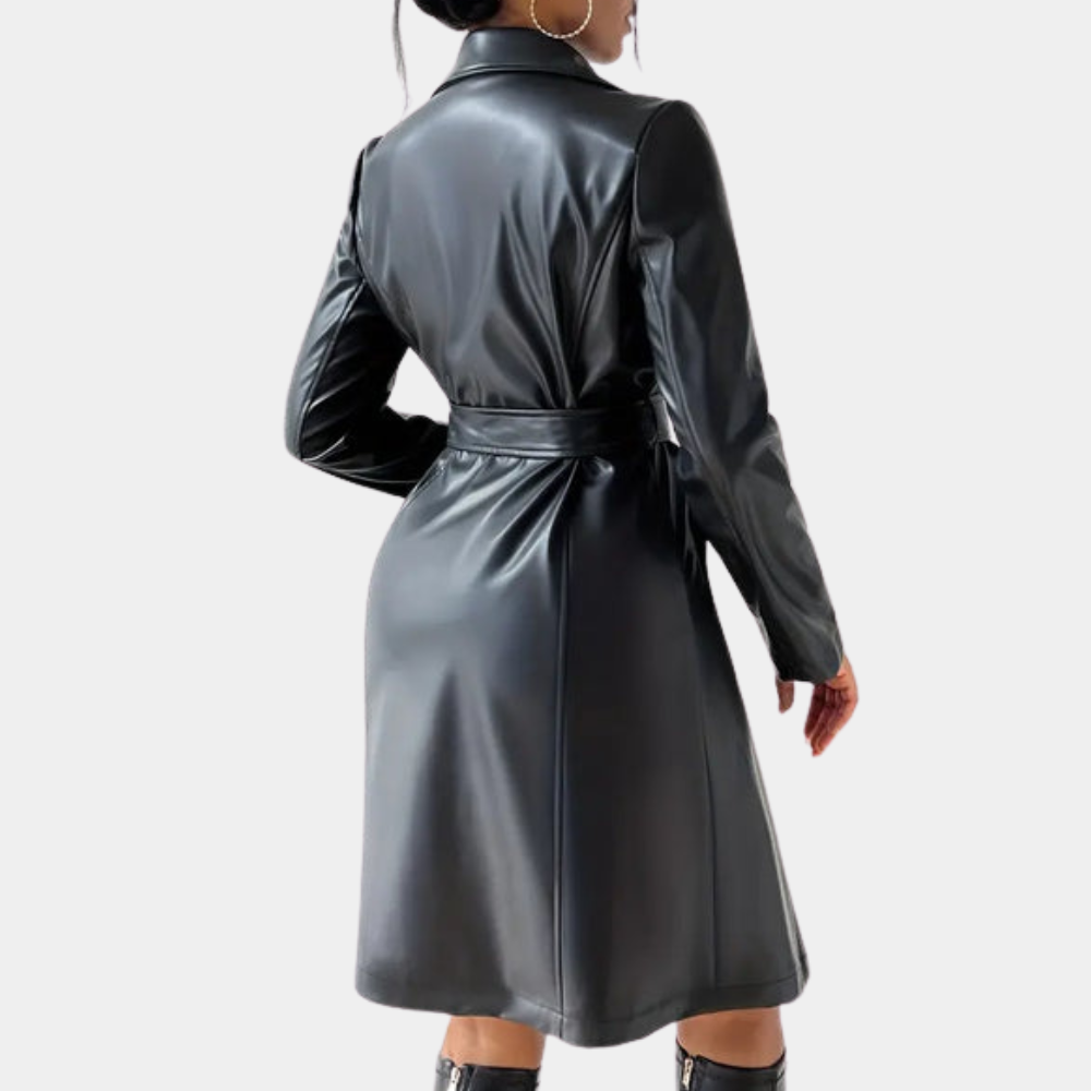 Manteau long femme – Veste élégante en laine pour hiver