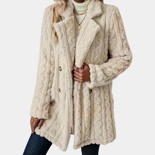 Manteau d'hiver femme – Manteau confortable et élégant en laine chaud