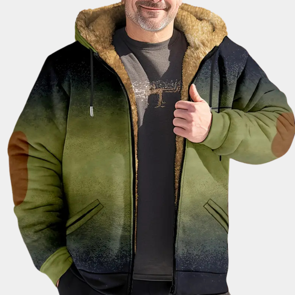 Manteau d'hiver homme – Veste chaude et élégante en laine