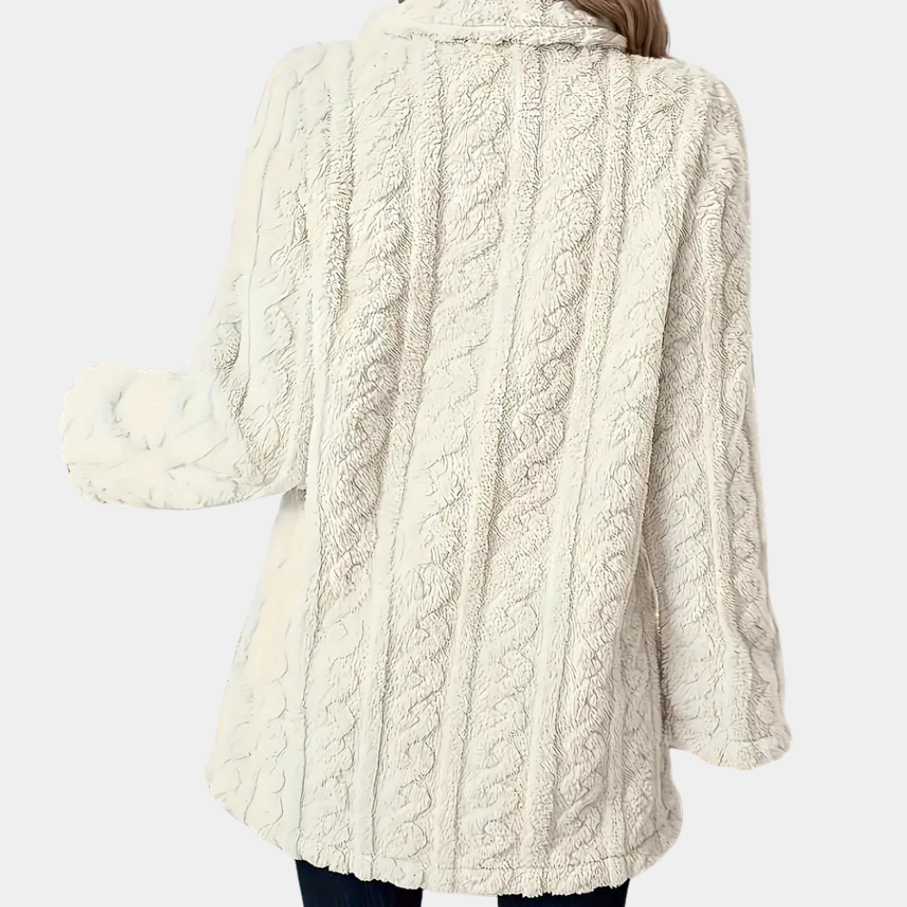 Manteau d'hiver femme – Manteau confortable et élégant en laine chaud