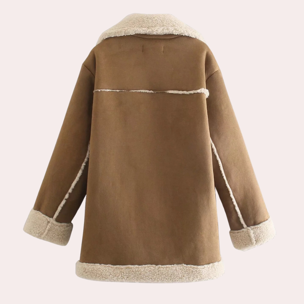 Manteau d'hiver femme – Manteau élégant en laine pour temps froid