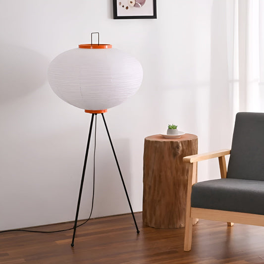 Lampe sur pied japonaise – Applique en papier de riz pour ambiance chaleureuse