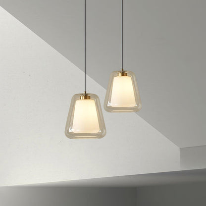 Suspension en Verre Moderne – Éclairage Élégant pour Maison et Bureau
