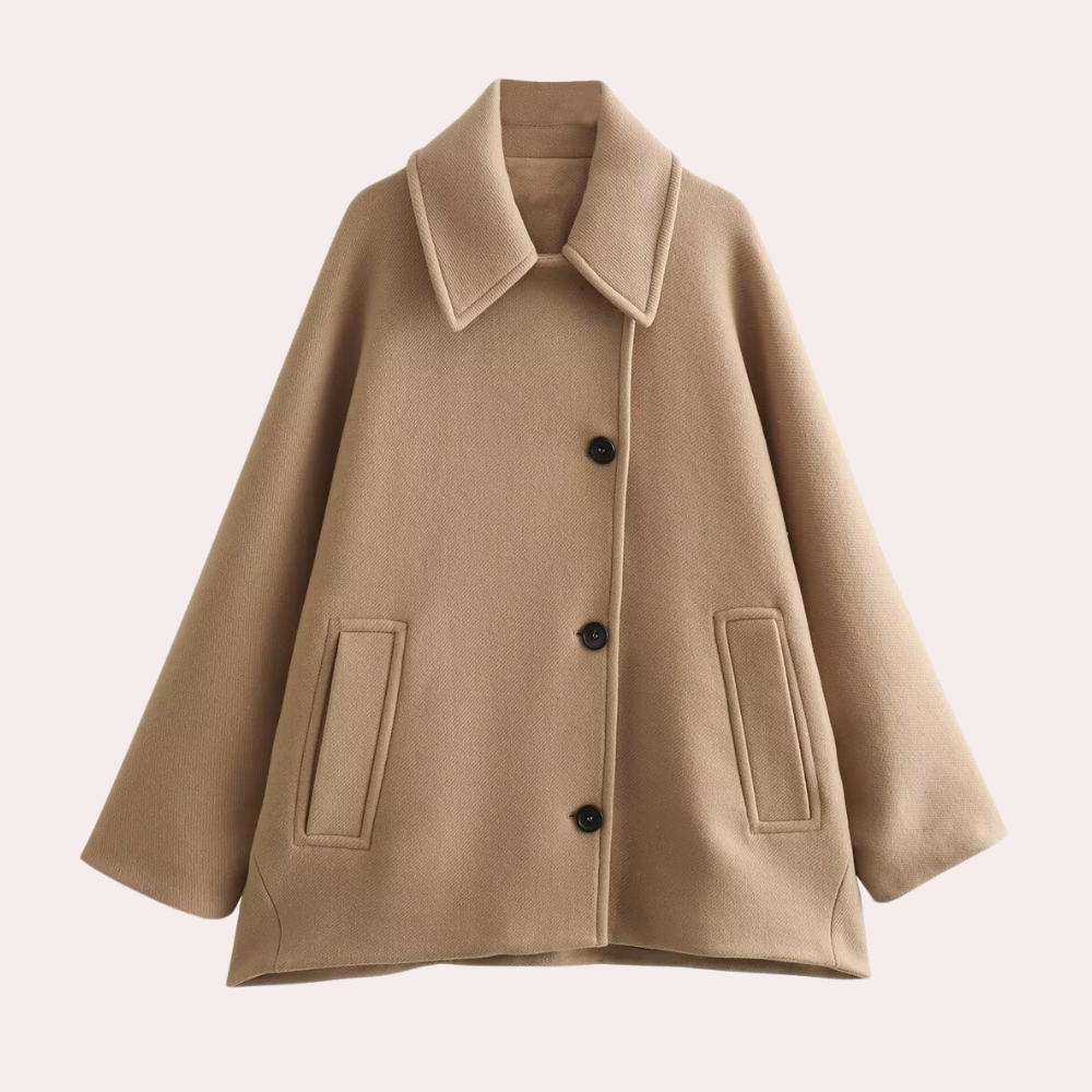 Manteau d'hiver femme – Manteau chaud et élégant en laine pour temps froid