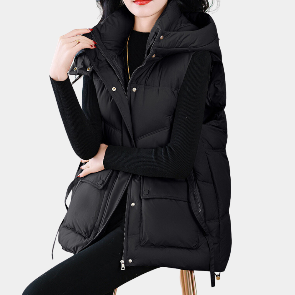 Gilet épais femme – Veste chaude et confortable pour hiver