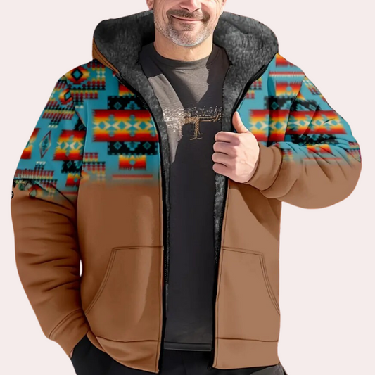 Manteau d'hiver homme – Veste à capuche chaude et élégante