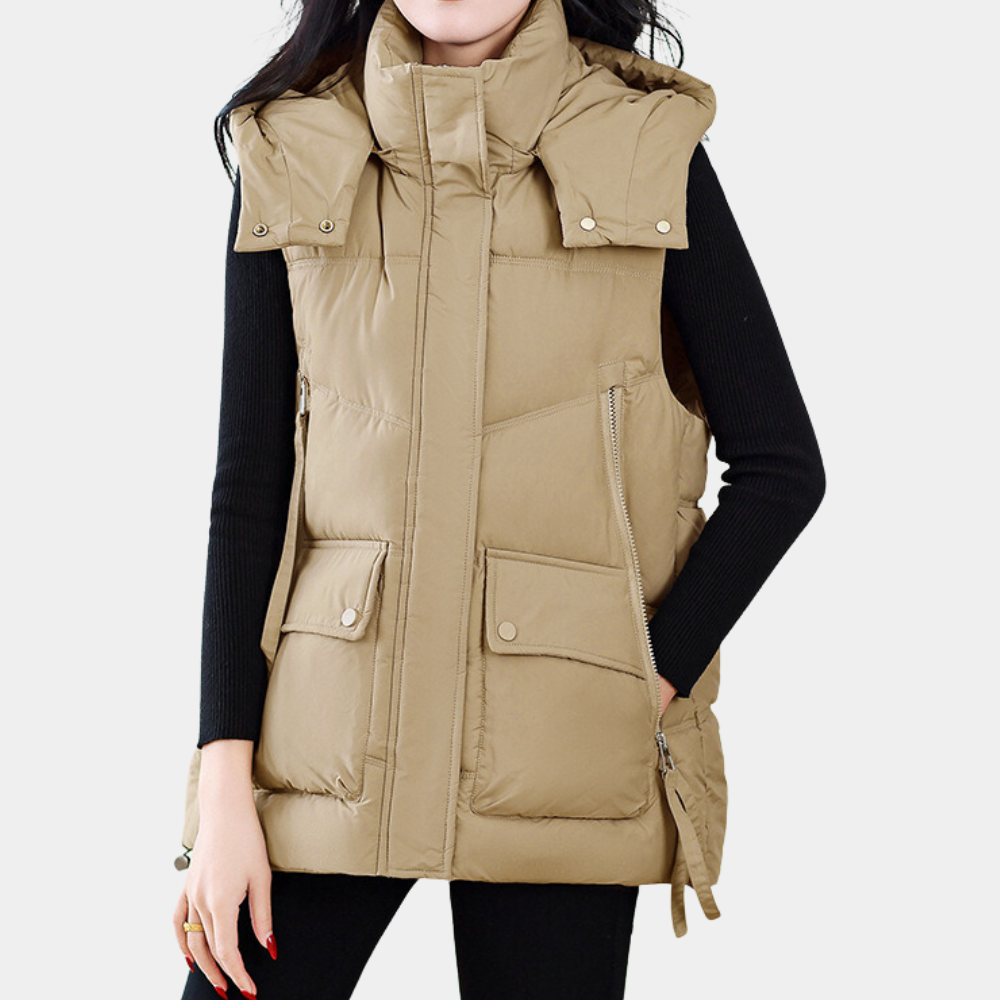 Gilet épais femme – Veste chaude et confortable pour hiver