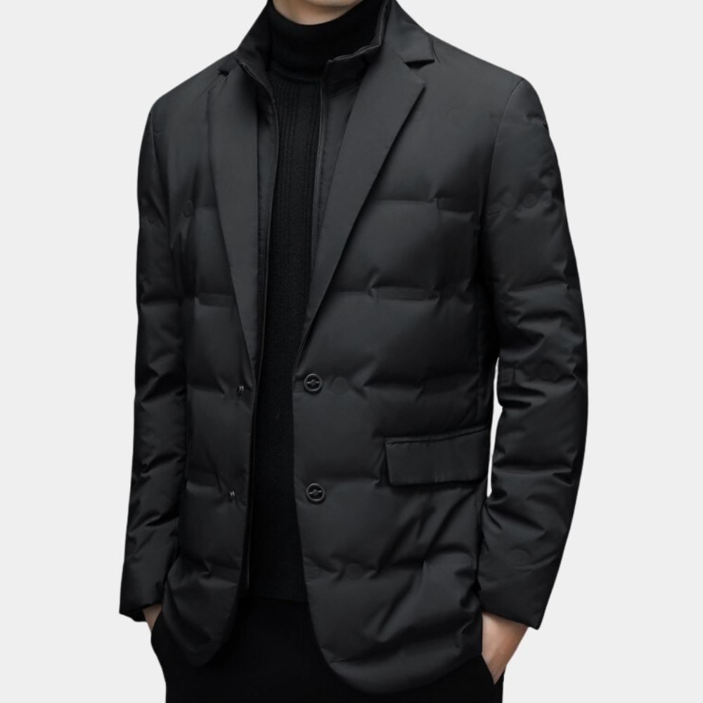 Manteau d'hiver homme – Veste chaude et élégante en laine pour temps froid