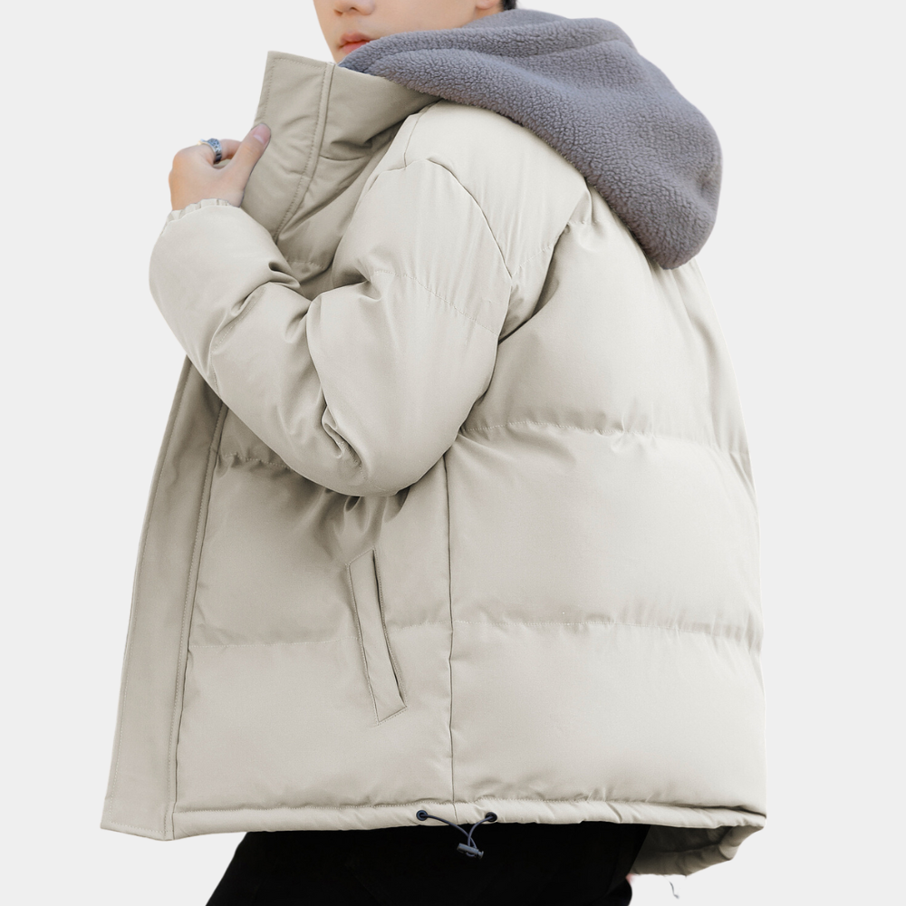 Manteau d'hiver homme – Manteau à capuche confortable et chaud