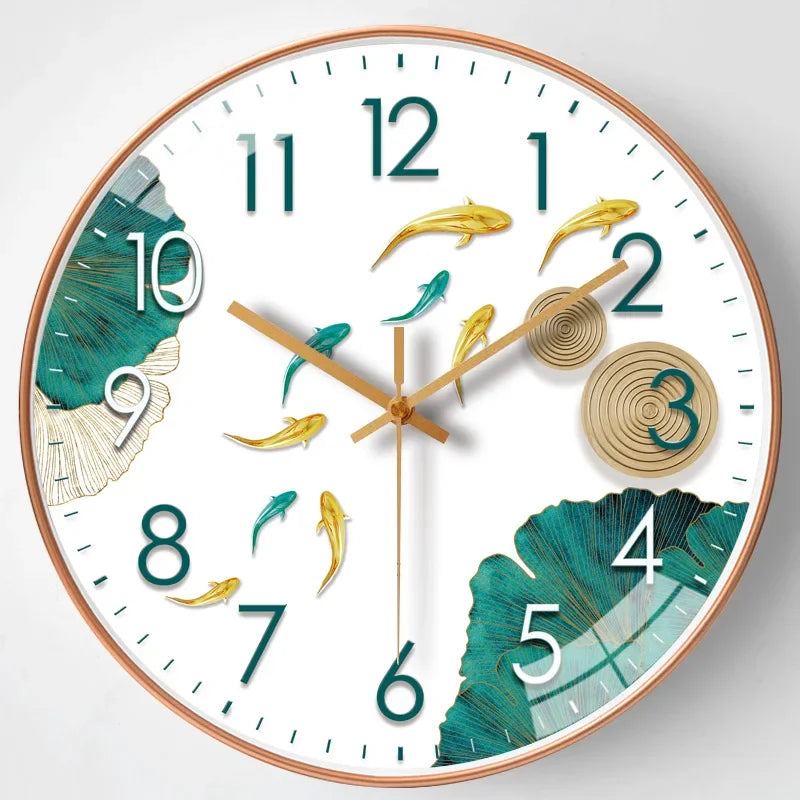 Horloge Murale Moderne – Horloge Élégante Design Contemporain pour Maison et Bureau
