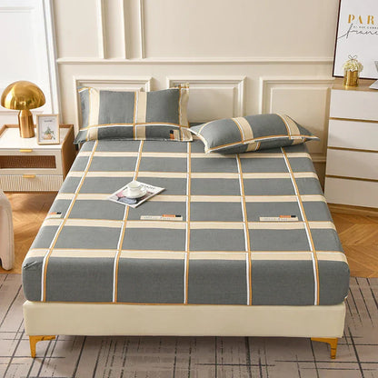 Drap-housse coton respirant – Housse de lit confortable pour sommeil à la maison