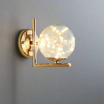 Applique Murale LED – Lampe en Verre Coloré pour Décoration Élégante Maison Bureau