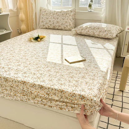 Drap-housse coton respirant – Housse de lit confortable pour sommeil à la maison
