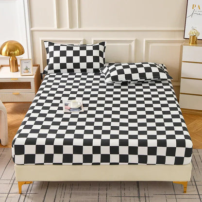 Drap-housse coton respirant – Housse de lit confortable pour sommeil à la maison