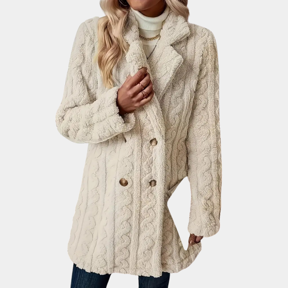 Manteau d'hiver femme – Manteau confortable et élégant en laine chaud