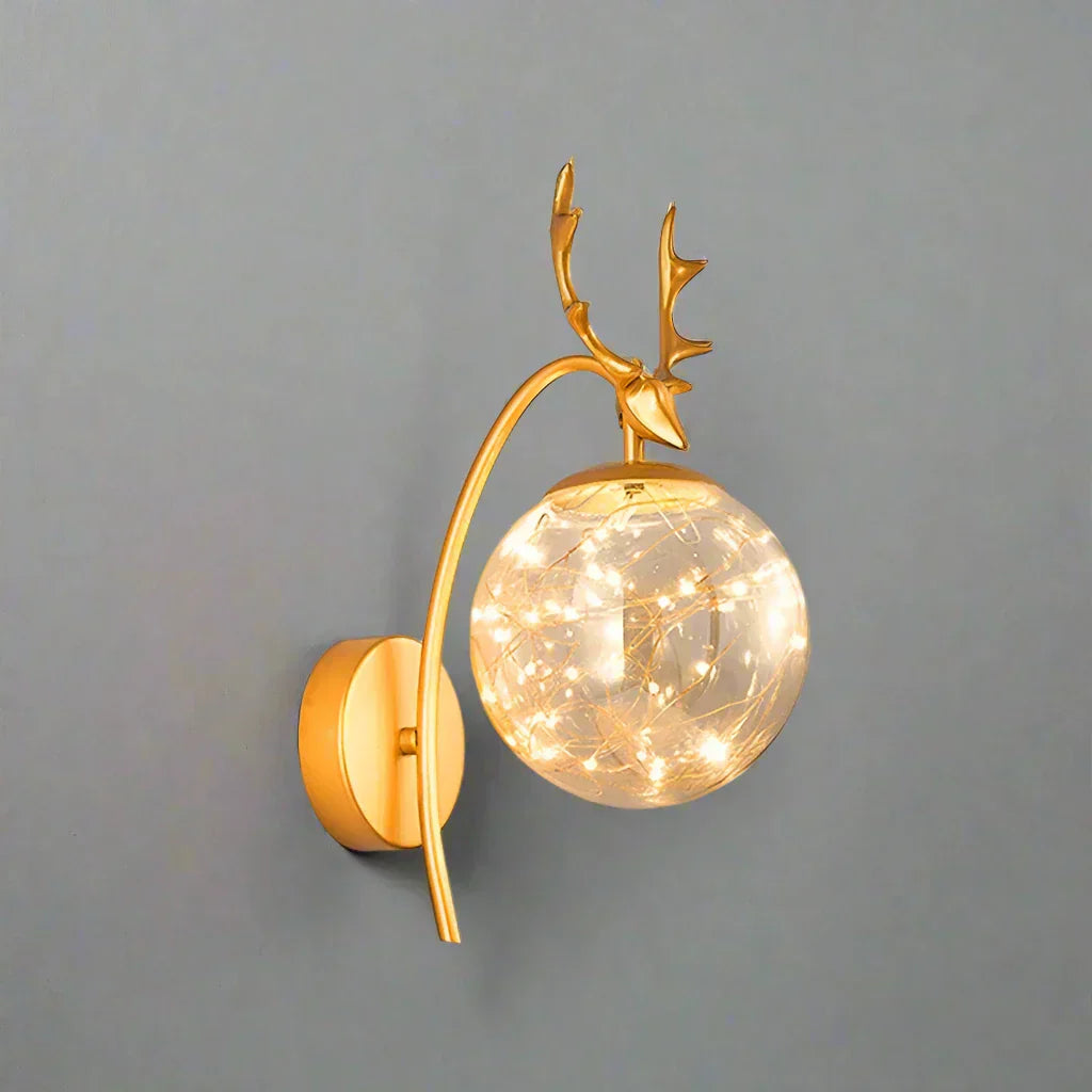 Applique Murale LED – Lampe en Verre Coloré pour Décoration Élégante Maison Bureau