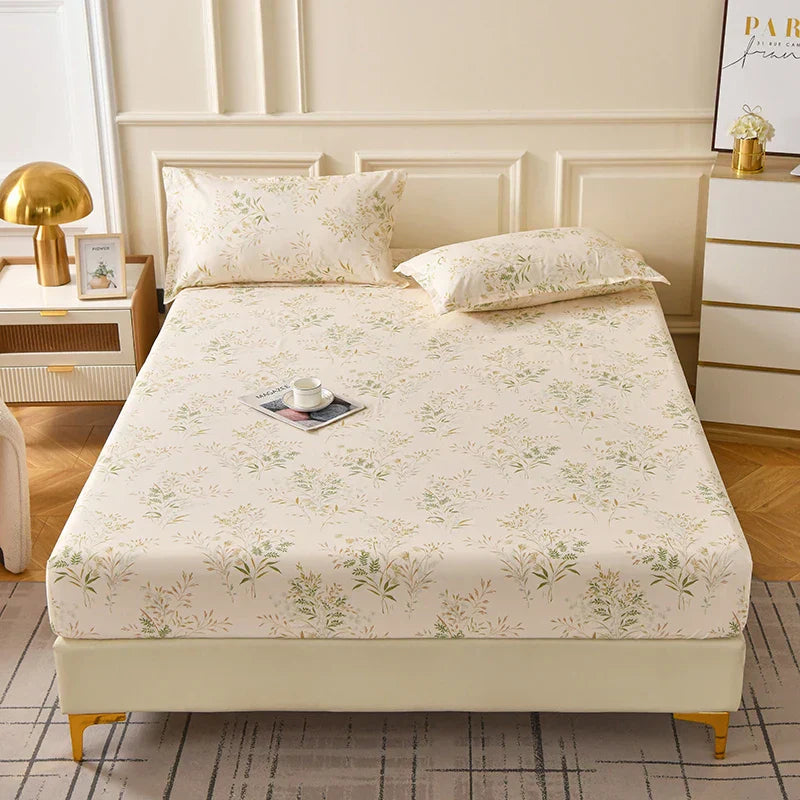 Drap-housse coton respirant – Housse de lit confortable pour sommeil à la maison