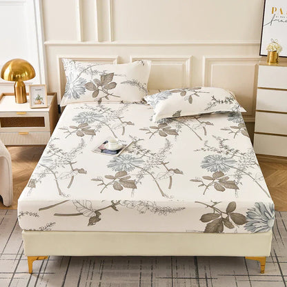 Drap-housse coton respirant – Housse de lit confortable pour sommeil à la maison